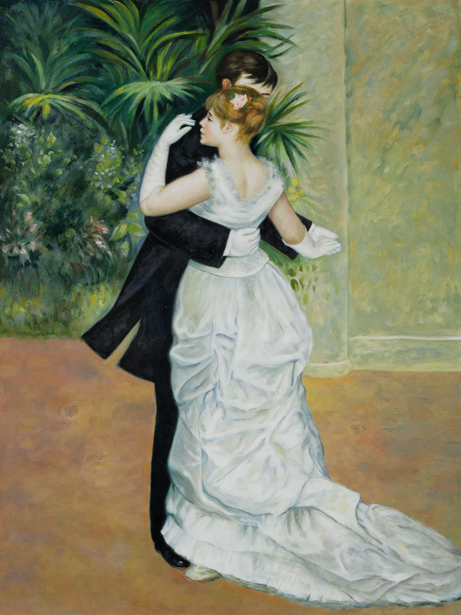 Dance in the City by Pierre Auguste Renoir - Click Image to Close